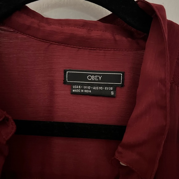 Sheer Overshirt - Picture 2 of 2